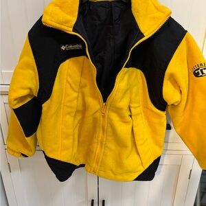 Columbia Kids Reversible Jacket in Yellow and‎ Black